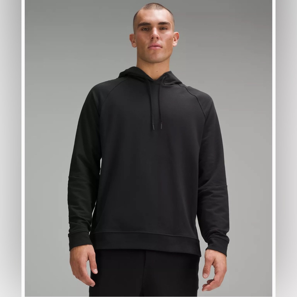 lululemon Men’s City Sweat Pullover Hoodie, Black, Size L